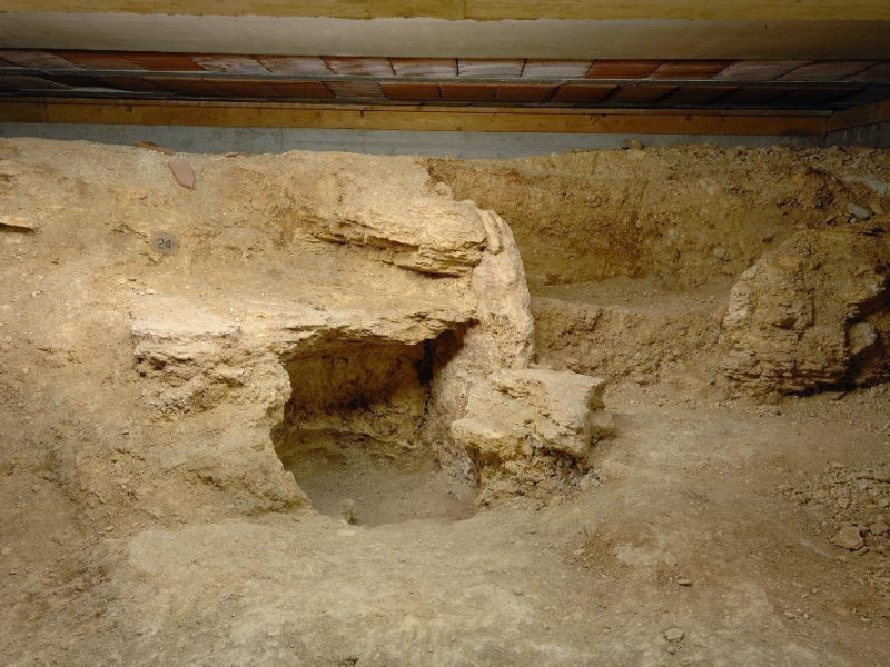 Scavi. Necropoli etrusca di Strozzacapponi. Fedeli, Marcello; jpg; 2126 pixels; 1417 pixels