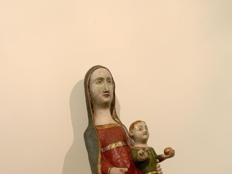 Scultura. Madonna con Gesù Bambino. Sec. XIII Fedeli, Marcello; jpg; 1417 pixels; 2126 pixels