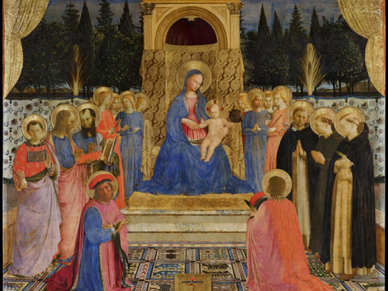 Beato Angelico, Pala di San Marco 1438-1443 Beato Angelico, Pala di San Marco 1438-1443