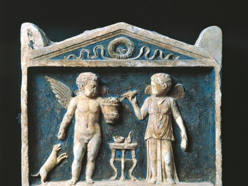 Amore e psiche, metà del II secolo d. C. Giorgetti, Alessio/ Castignani, Sante; jpg; 626 pixels; 768 pixels