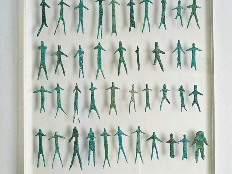 Bronzetti votivi, VI-V secolo a C. Giorgetti, Alessio/ Castignani, Sante; jpg; 768 pixels; 741 pixels