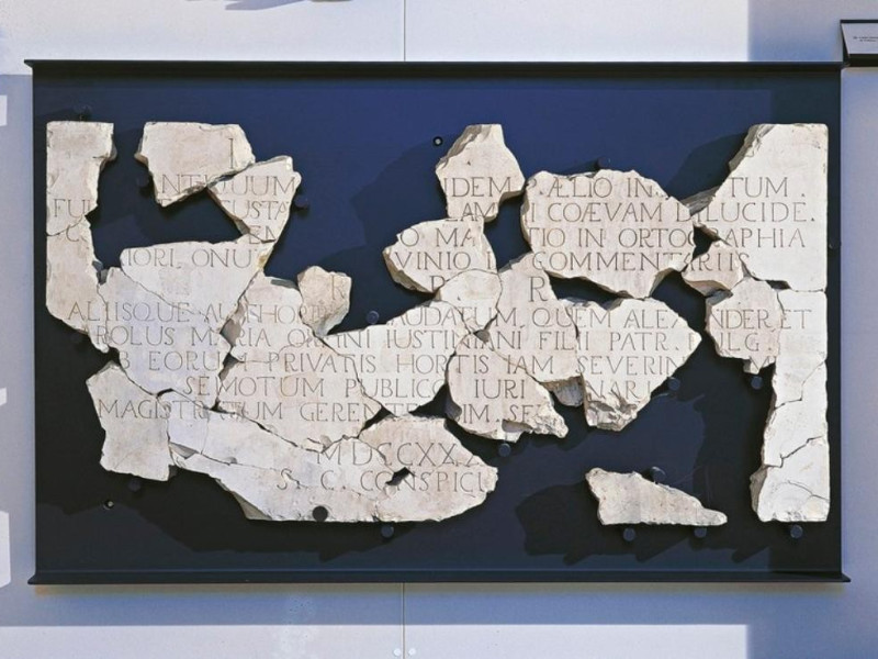 Iscrizione, 1733 Giorgetti, Alessio/ Castignani, Sante; jpg; 768 pixels; 567 pixels