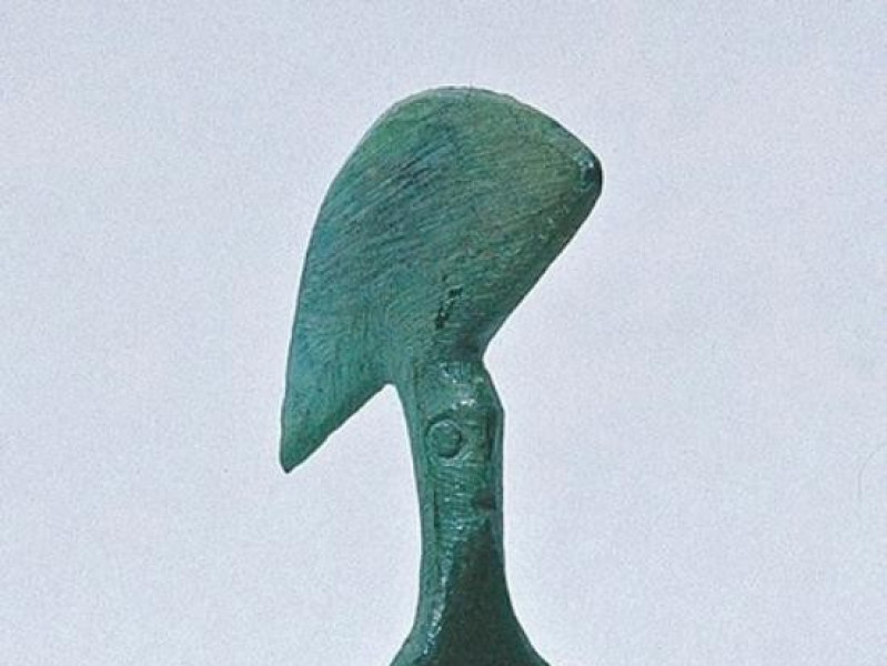 Bronzetto, Marte gradiente, V-IV secolo a. C. Giorgetti, Alessio/ Castignani, Sante; jpg; 423 pixels; 768 pixels