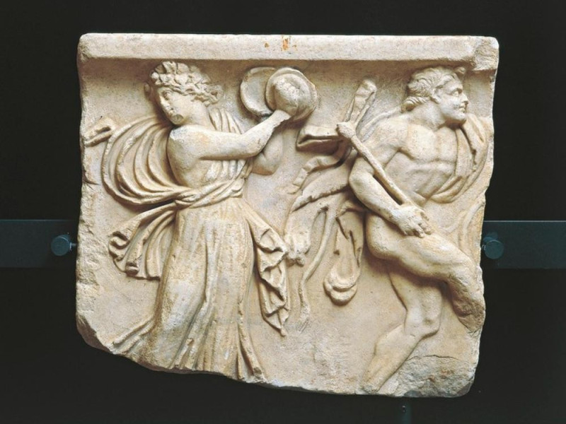 Frammento di sarcofago, III secolo d.C. jpg; 768 pixels; 652 pixels