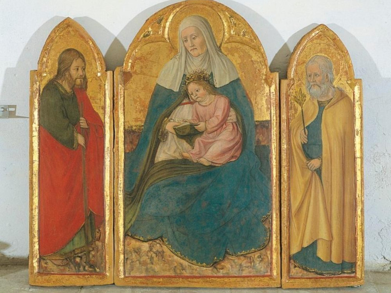Antonio da Fabriano, Trittico con sant’Anna e Giorgetti, Alessio; jpg; 768 pixels; 631 pixels Antonio da Fabriano, Trittico con sant’Anna e Giorgetti, Alessio; jpg; 768 pixels; 631 pixels