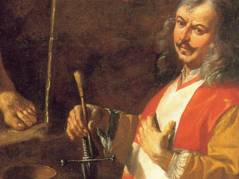 Immagine descrittiva - BY Di Mattia Preti - Self-portrait - detail of predica di San Giovanni Battista, Pubblico dominio, https://commons.wikimedia.org/w/index.php?curid=39826897 Immagine descrittiva - BY Di Mattia Preti - Self-portrait - detail of predica di San Giovanni Battista, Pubblico dominio, https://commons.wikimedia.org/w/index.php?curid=39826897