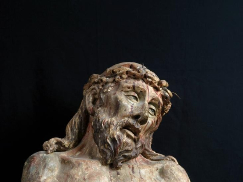 Scultore nordico (?), Vir dolorum, XV secolo Bellu, Sandro; jpg; 650 pixels; 887 pixels