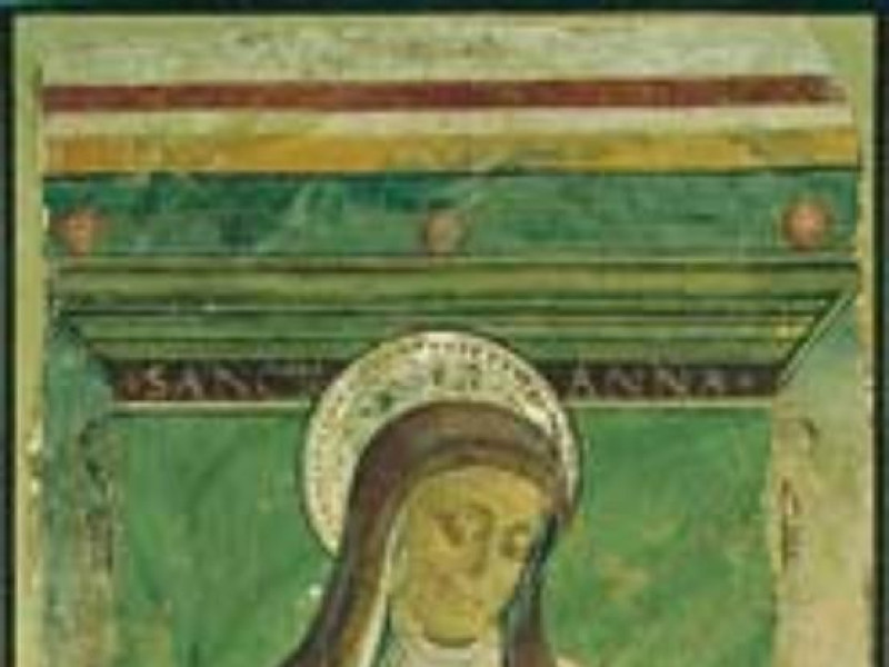 Girolamo di Matteo, Affresco con Sant Anna e  jpg; 166 pixels; 300 pixels