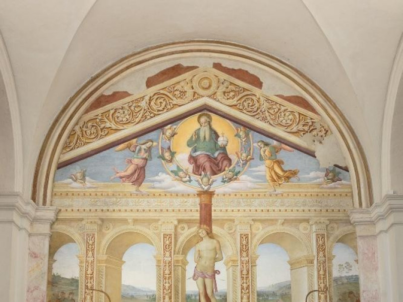 Pietro Vannucci detto il Perugino. "Martirio  Fedeli, Marcello; jpg; 1417 pixels; 2126 pixels Pietro Vannucci detto il Perugino. "Martirio  Fedeli, Marcello; jpg; 1417 pixels; 2126 pixels