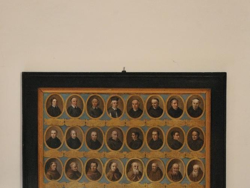 Dipinto. "Uomini Illustri di Panicale". Fedeli, Marcello; jpg; 1417 pixels; 2126 pixels