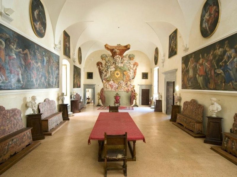 Castello Bufalini. Interno. Sala del trono Parco Tecnologico 3A-Progetto Ville e Giardini Regione Umbria; jpg; 1936 pixels; 1296 pixels Castello Bufalini. Interno. Sala del trono Parco Tecnologico 3A-Progetto Ville e Giardini Regione Umbria; jpg; 1936 pixels; 1296 pixels