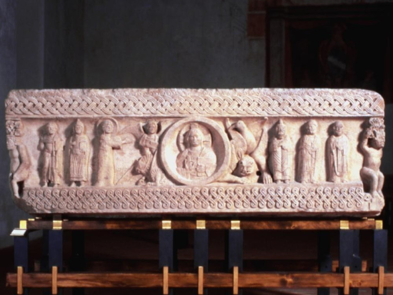 Museo del Ducato di Spoleto. Sarcofago di San Archivio fotografico BAPPSAE dell'Umbria/ Bellu, Sandro; jpg; 721 pixels; 576 pixels Museo del Ducato di Spoleto. Sarcofago di San Archivio fotografico BAPPSAE dell'Umbria/ Bellu, Sandro; jpg; 721 pixels; 576 pixels