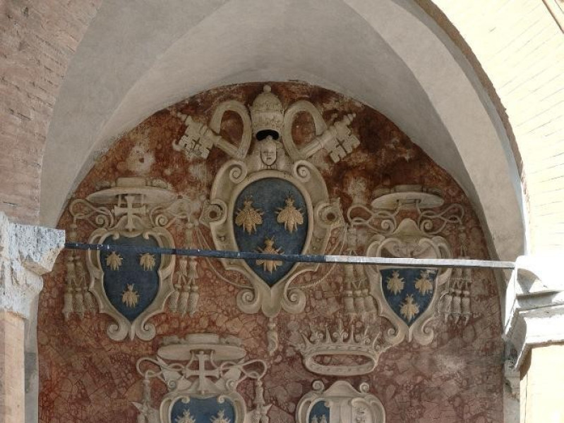 Rocca Albornoziana. Cortile d'Onore. Loggiato Fedeli, Marcello; jpg; 1417 pixels; 2126 pixels