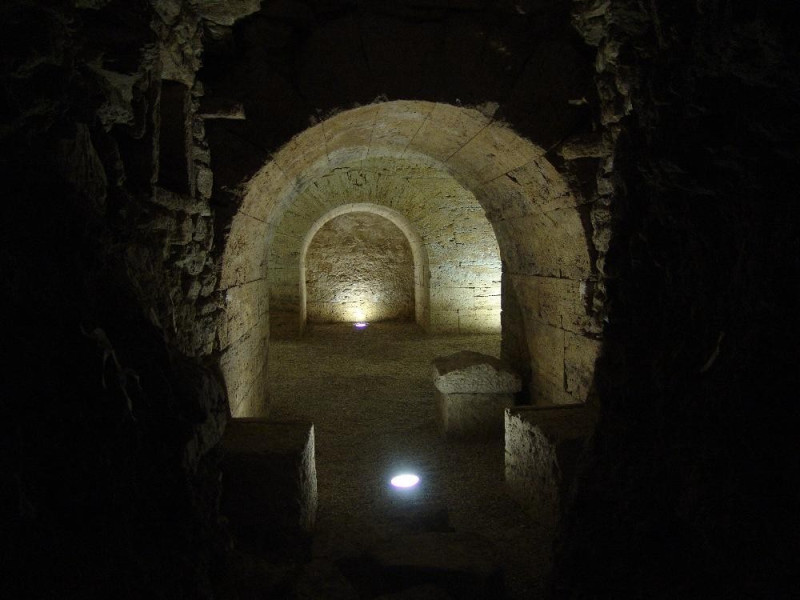 Ipogeo di San Manno. Interno. Bovini, Mirko; jpg; 3264 pixels; 2448 pixels