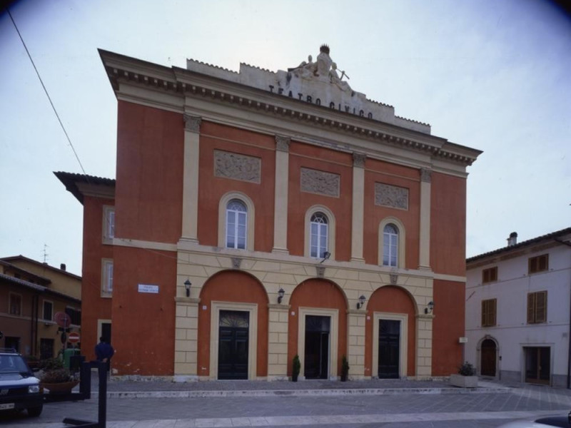 Teatro Civico. Fronte del teatro.  Ficola, Paolo; jpg; 768 pixels; 620 pixels Teatro Civico. Fronte del teatro.  Ficola, Paolo; jpg; 768 pixels; 620 pixels