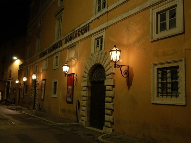 Teatro Francesco Morlacchi. Esterno.  Ficola, Paolo; jpg; 768 pixels; 510 pixels