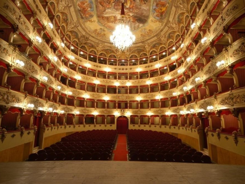 Teatro Francesco Morlacchi. Interno. La sala  Ficola, Paolo; jpg; 768 pixels; 510 pixels