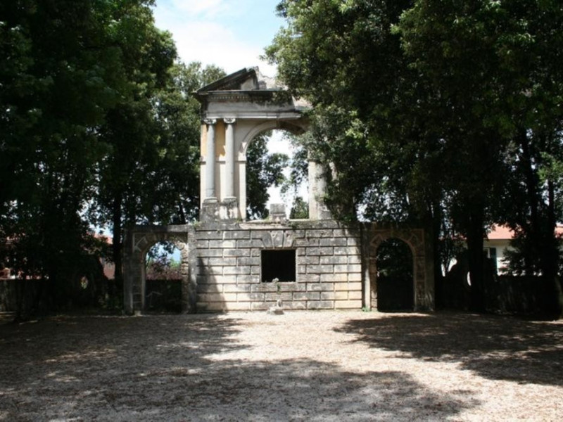 Villa Redenta. Il tempietto. Parco Tecnologico 3A-Progetto Ville e Giardini Regione Umbria; jpg; 768 pixels; 512 pixels