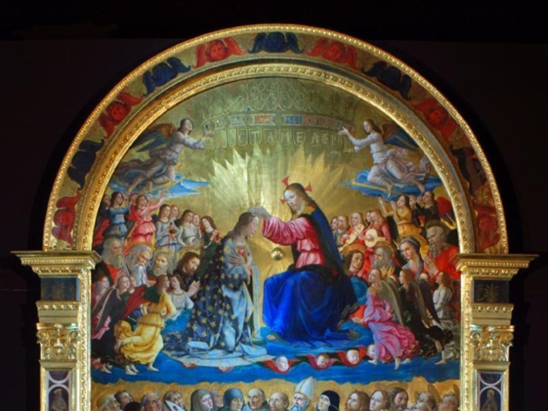 Domenico Ghirlandaio, Incoronazione della Ver Bellu, Sandro; jpg; 680 pixels; 836 pixels Domenico Ghirlandaio, Incoronazione della Ver Bellu, Sandro; jpg; 680 pixels; 836 pixels
