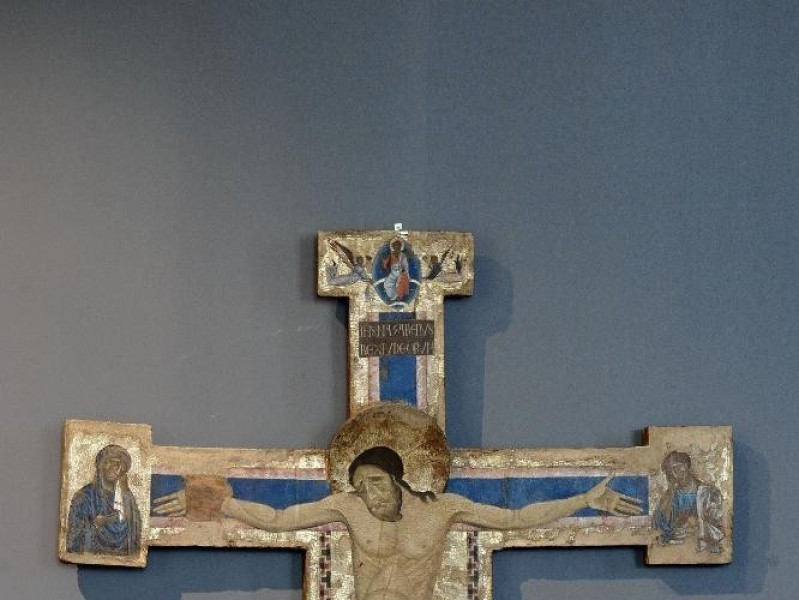 Croce dipinta. Ambito spoletino. 1250-1260 ci jpg; 1417 pixels; 2126 pixels Croce dipinta. Ambito spoletino. 1250-1260 ci jpg; 1417 pixels; 2126 pixels