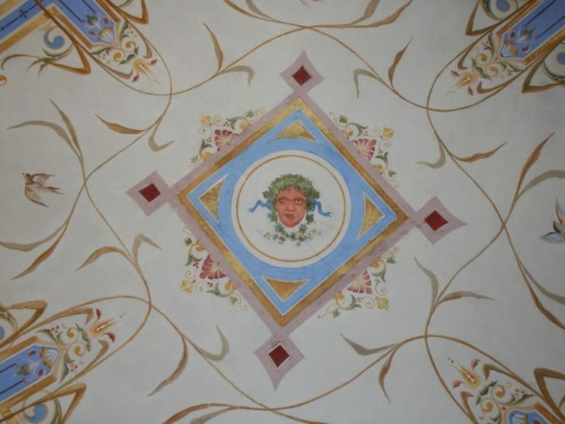 Villa Faina. Interno, decorazioni parietali.  Parco Tecnologico 3A-Progetto Ville e Giardini Regione Umbria; jpg; 768 pixels; 512 pixels Villa Faina. Interno, decorazioni parietali.  Parco Tecnologico 3A-Progetto Ville e Giardini Regione Umbria; jpg; 768 pixels; 512 pixels