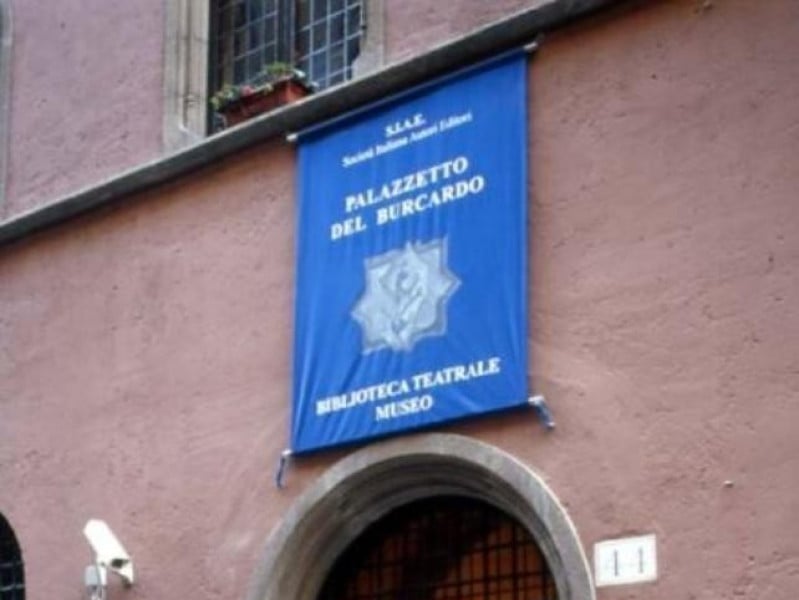 Roma, BIBLIOTECA E RACCOLTA TEATRALE DEL BURCARDO Roma, BIBLIOTECA E RACCOLTA TEATRALE DEL BURCARDO