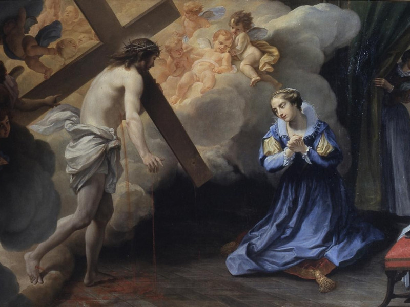 Marco Benefial - Visione di santa Caterina Fi