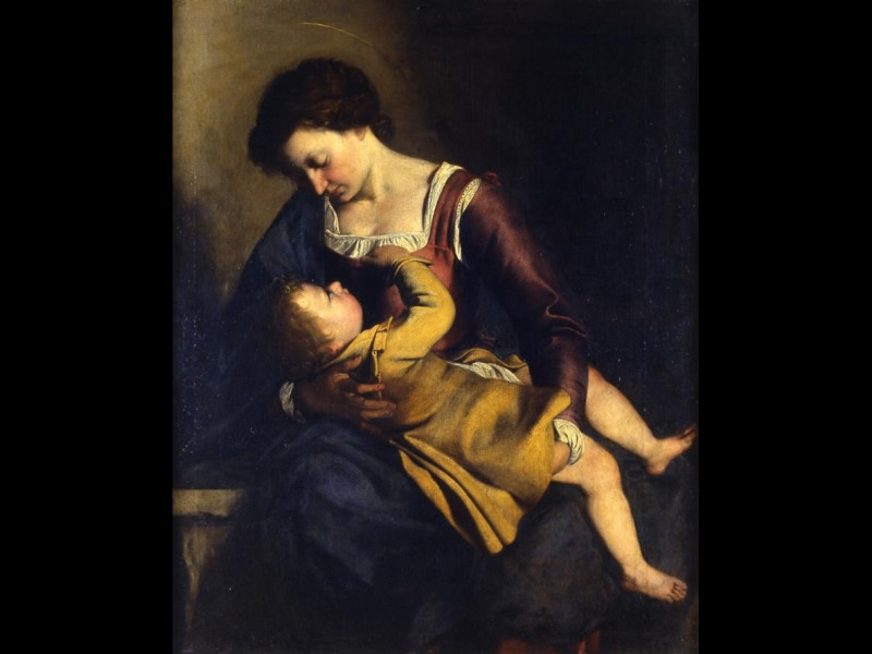 Orazio Gentileschi - Madonna col Bambino