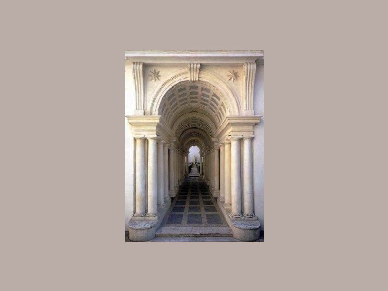 La galleria prospettica del Borromini