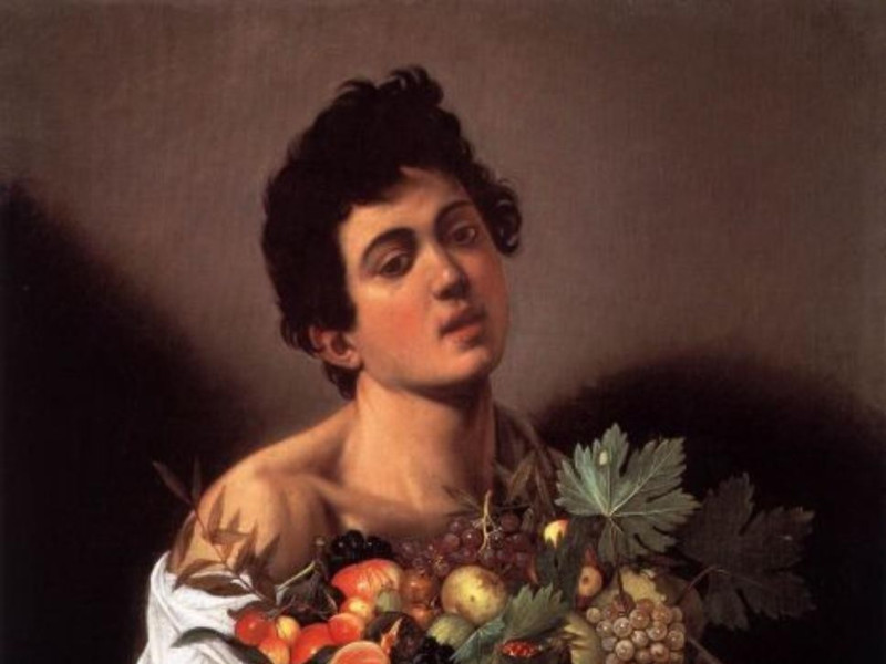 Caravaggio - Il ragazzo con la canestra di frutta