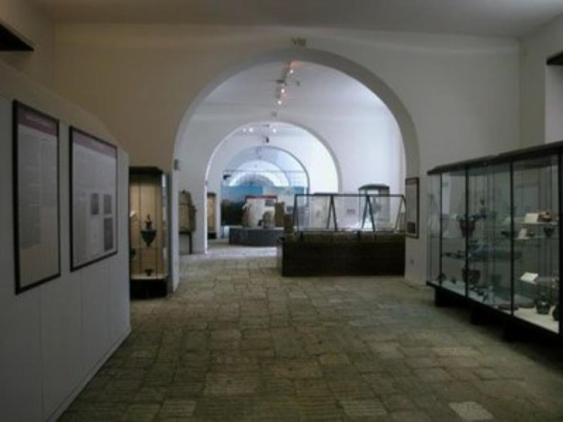 Allestimento museale, sale di ingresso Allestimento museale, sale di ingresso
