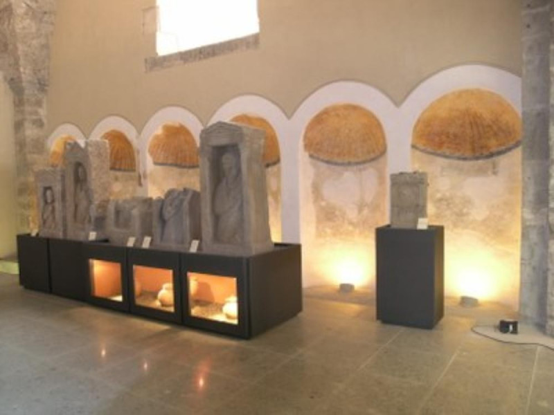 Cavallerizza, particolare delle nicchie inter