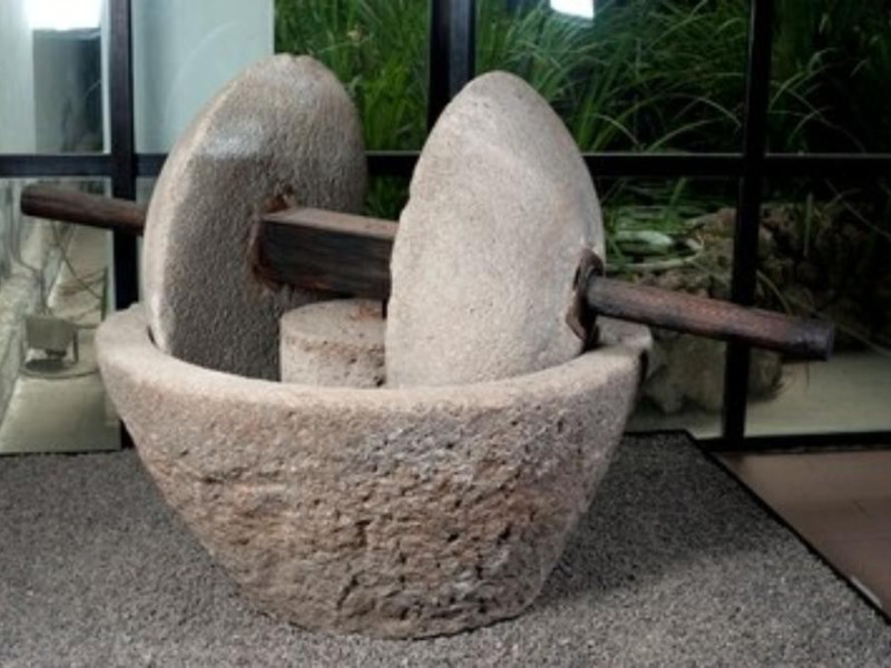 Villa della Pisanella, trapetum (frantoio)