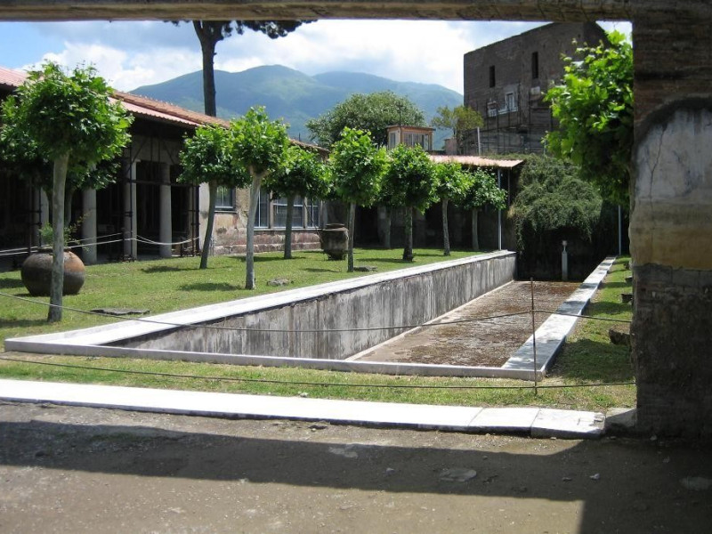 Peristilio di Villa San Marco