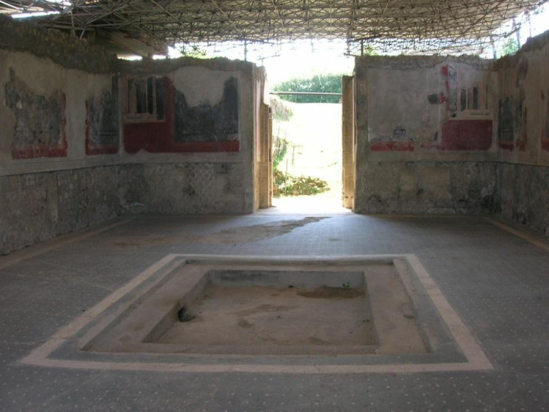 Impluvium di Villa Arianna