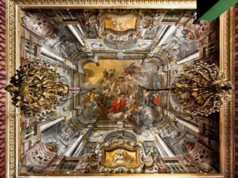 Sala Diplomatica - Francesco De Mura, Apoteos