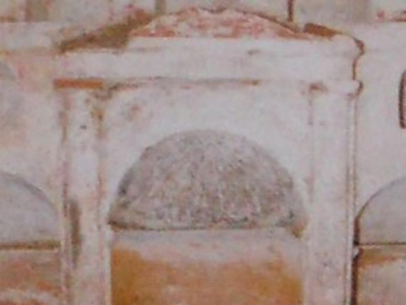 Necropoli in località Cappella, interno di un