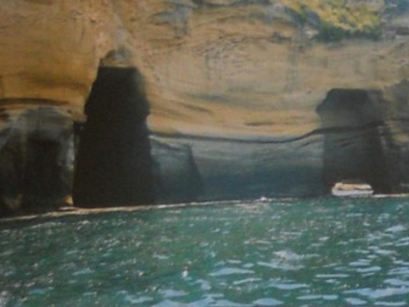 Particolare di uno degli isolotti di Gaiola