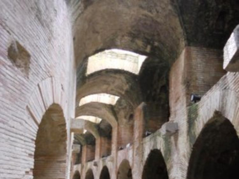 Anfiteatro Flavio, sotterranei