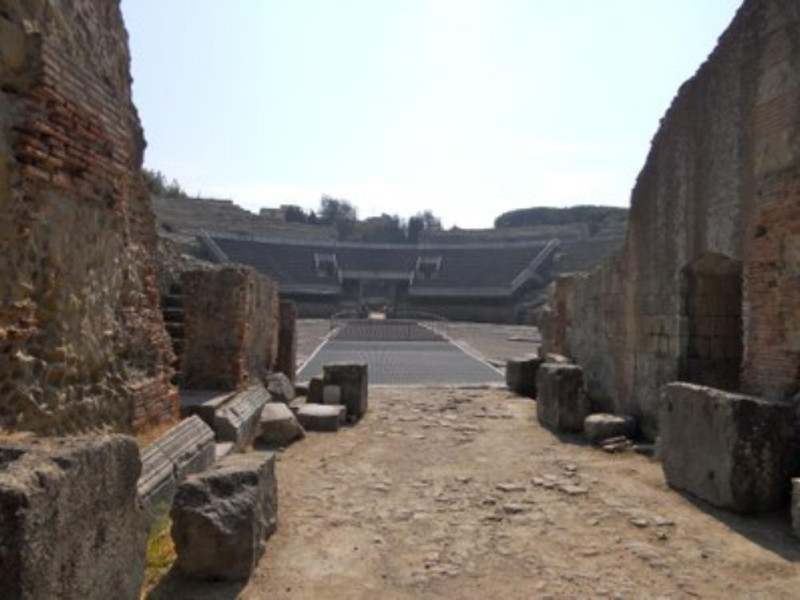 Anfiteatro Flavio, particolare