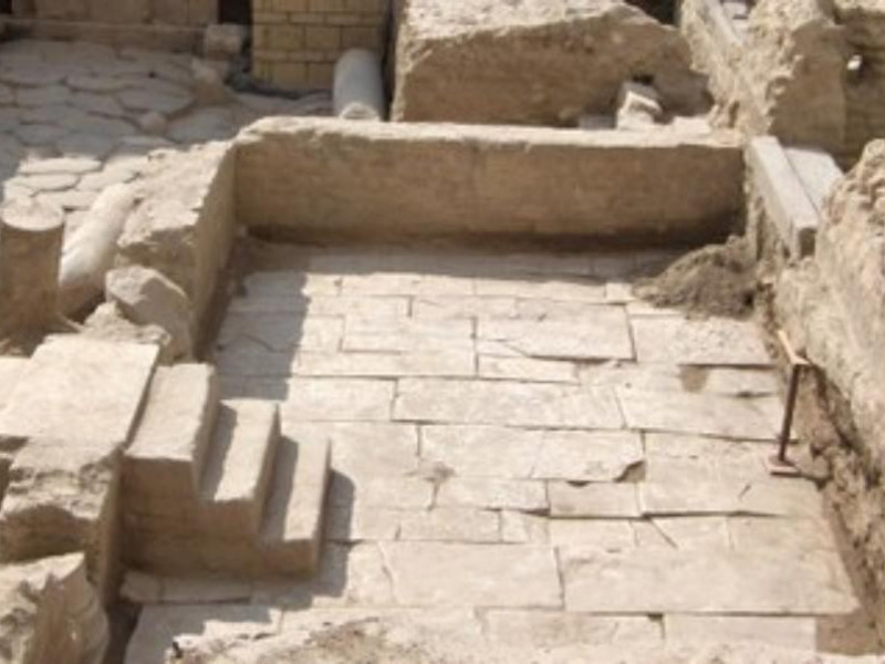 Area del Foro Transitorio, veduta dall'alto c