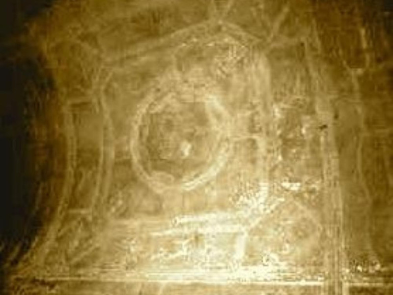 Decorazione in stucco, particolare della volt