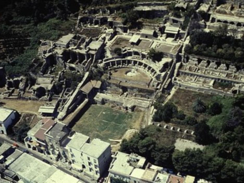 Parco archeologico, veduta generale dall'alto Parco archeologico, veduta generale dall'alto