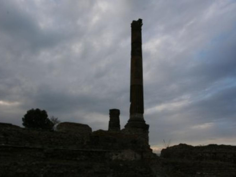 Liternum, particolare del Capitolium