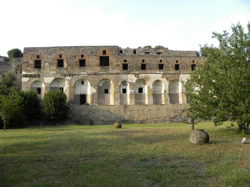 Scavi di Pompei, Costone meridionale Scavi di Pompei, Costone meridionale