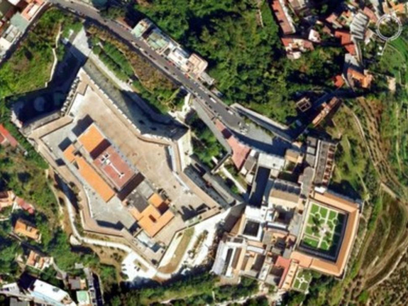 Veduta aerea Castel Sant'Elmo e Certosa di S Veduta aerea Castel Sant'Elmo e Certosa di S