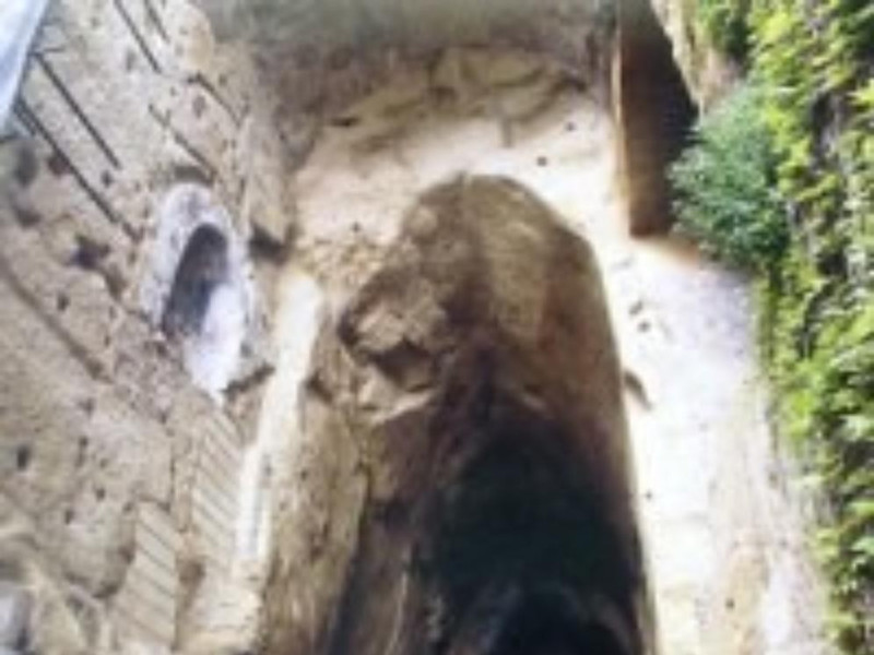 Crypta Neapolitana, particolare