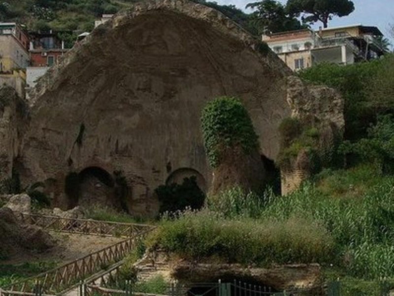 Tempio c.d. di Diana, veduta di dettaglio