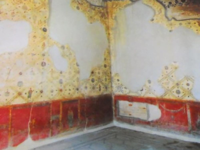 Villa Ariannna, ambiente con affreschi in IV Villa Ariannna, ambiente con affreschi in IV