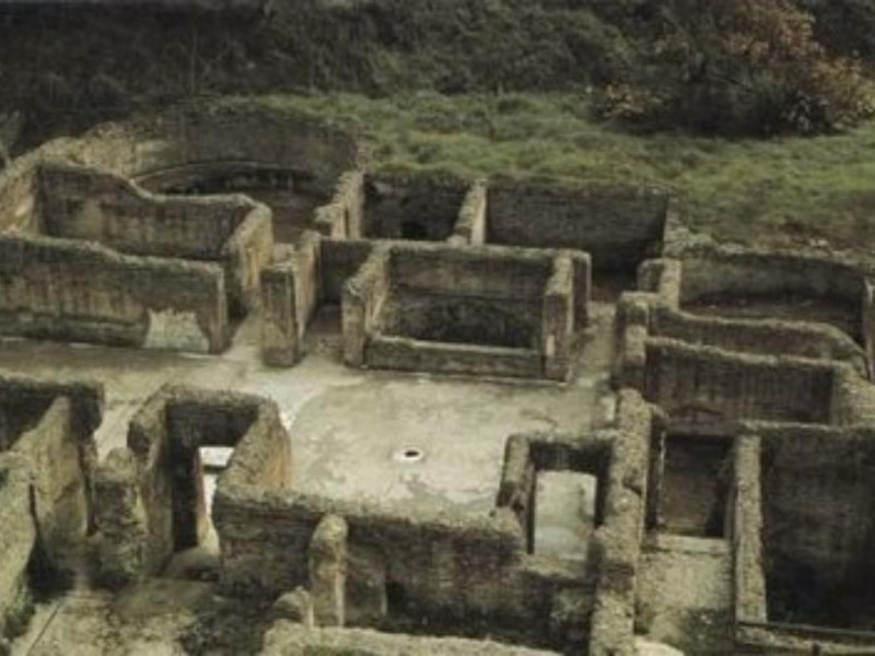 Complesso termale di Via Terracina, veduta ge Complesso termale di Via Terracina, veduta ge